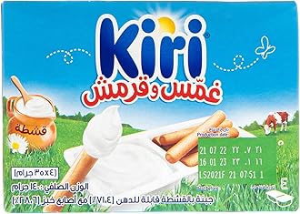Kiri Dip & Crunch, Cream Cheese And Breadstick Snack, 140g (4 Pieces)
