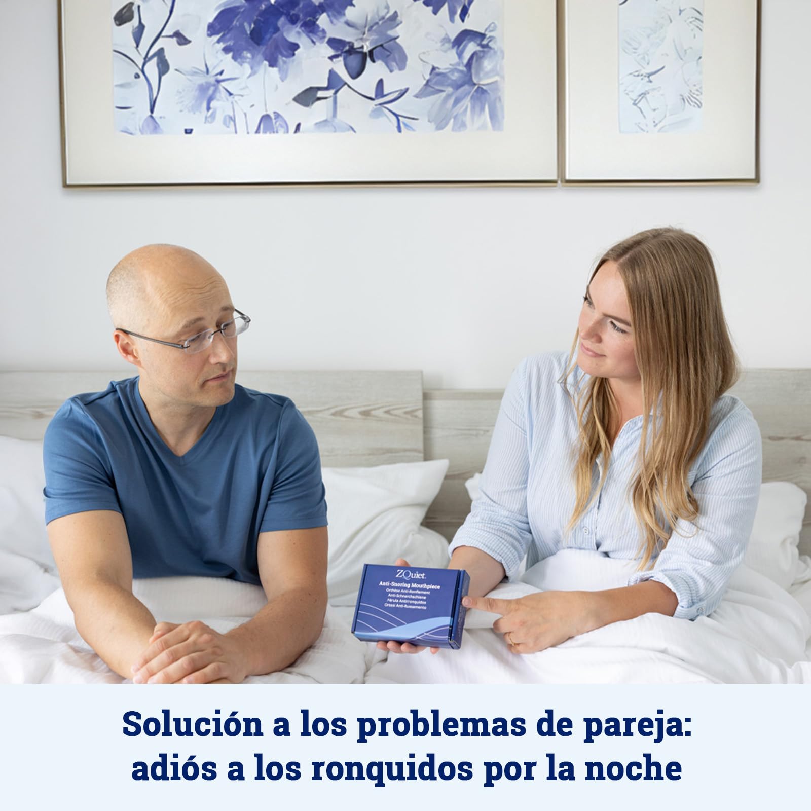 ZQuiet Set – 2 férulas antirronquidos para una comodidad perfecta! + incluye una guía gratuita de consejos antirronquidos (SomniShop Set S 200)