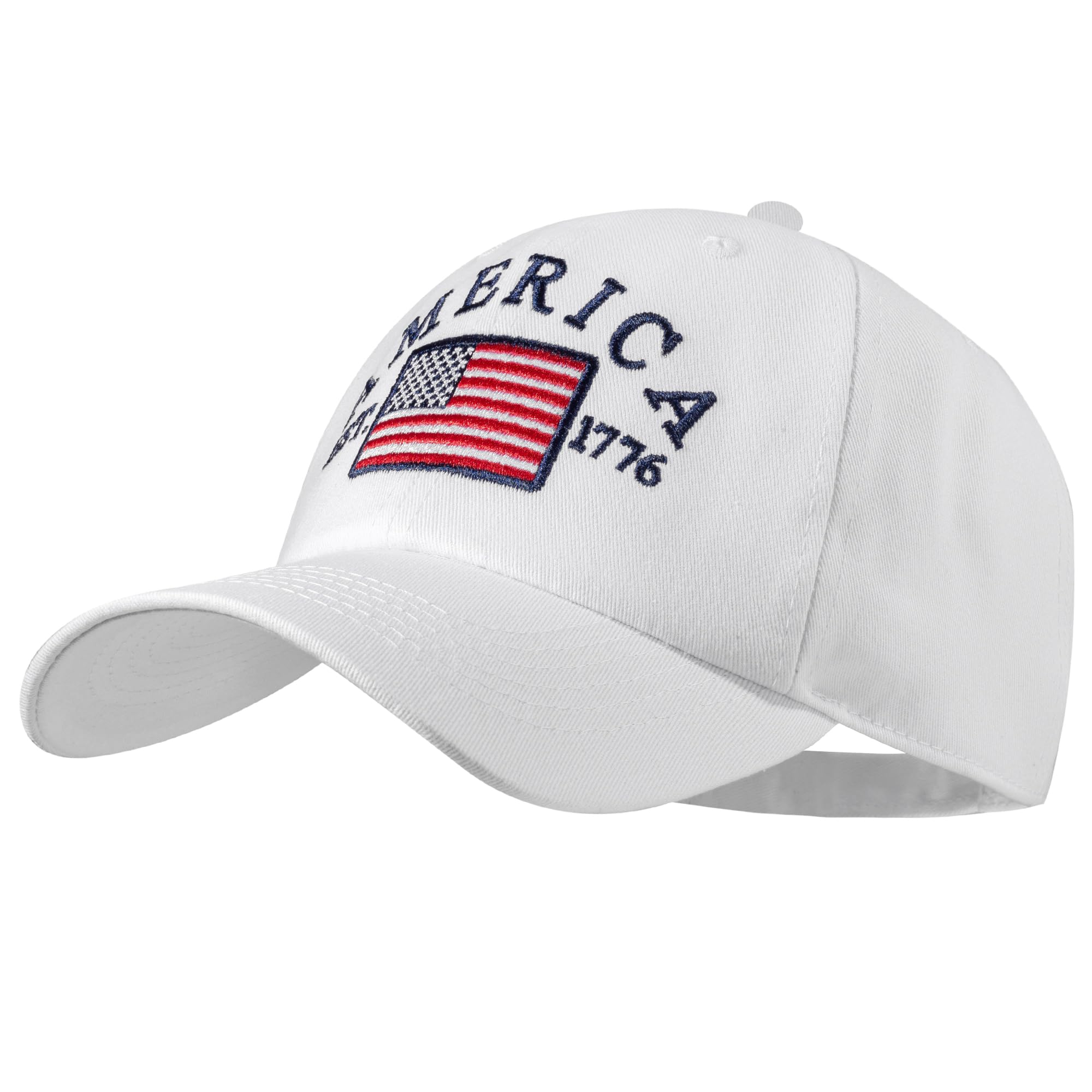 IIN American Flag Baseball Cap for Men Women Low Profile USA Army Tactical Operator Military Plain Dad Hat