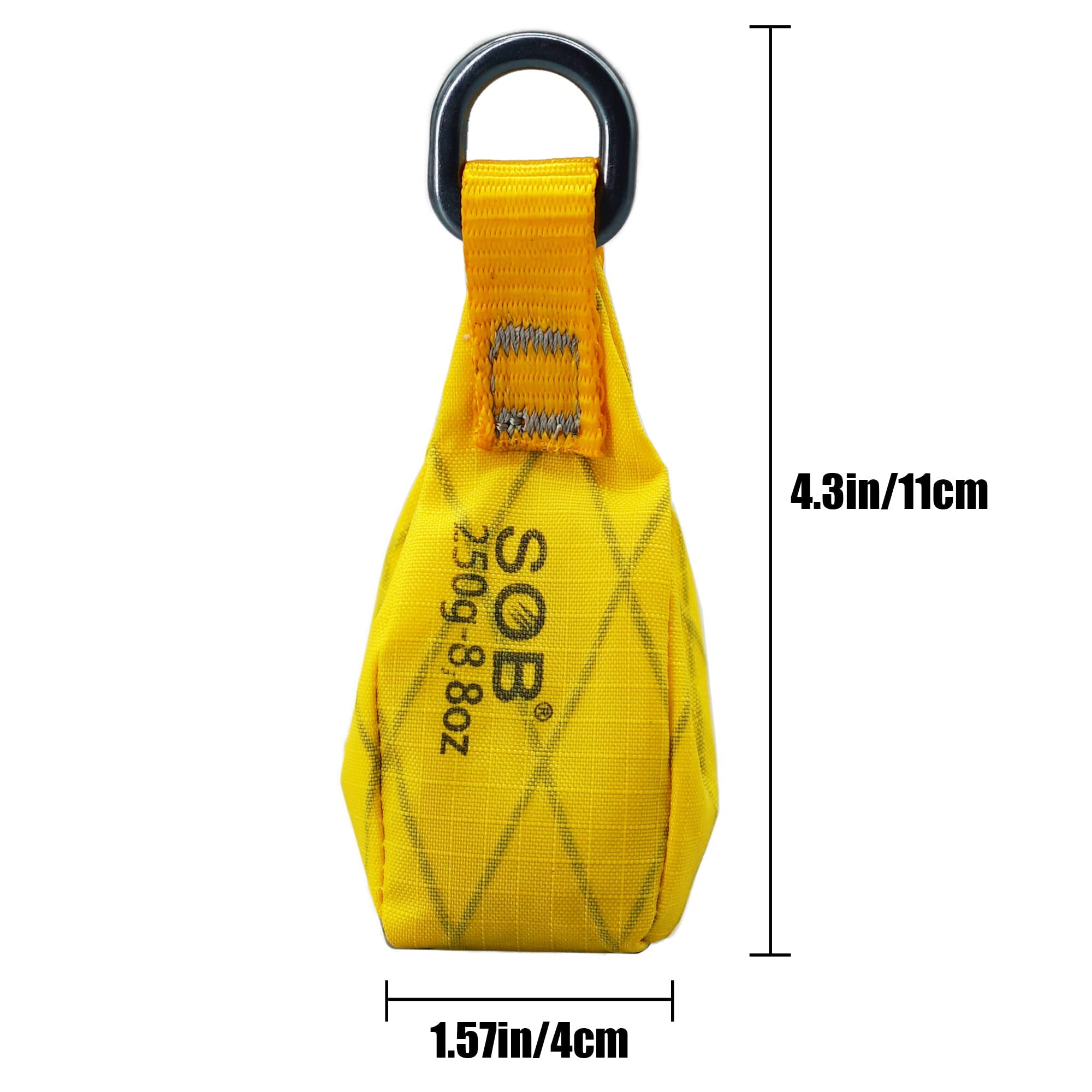 SOB Lancer Sac de Poids Sports de Plein air Arborist Tree Escalade pour la Ligne de Projection Arbre Rock Spelunking