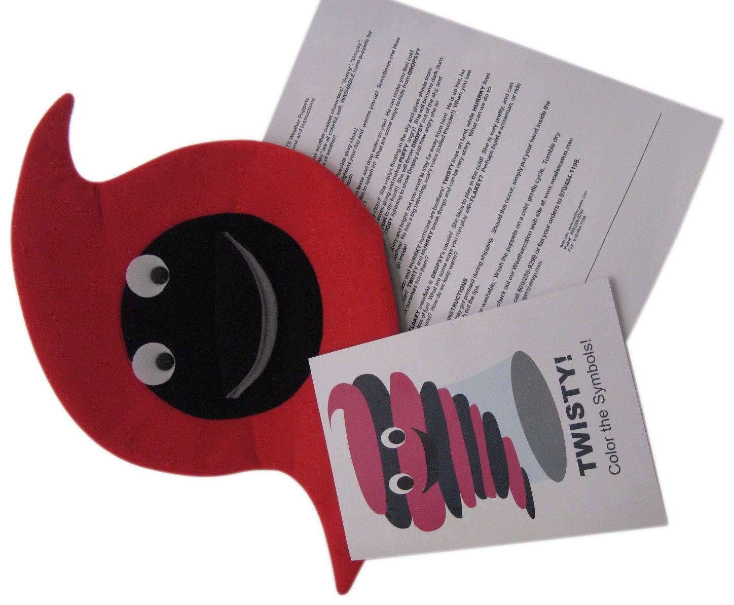 Amazon.com: American Educational Sunny Wuppet with Coloring Book : Office  Products