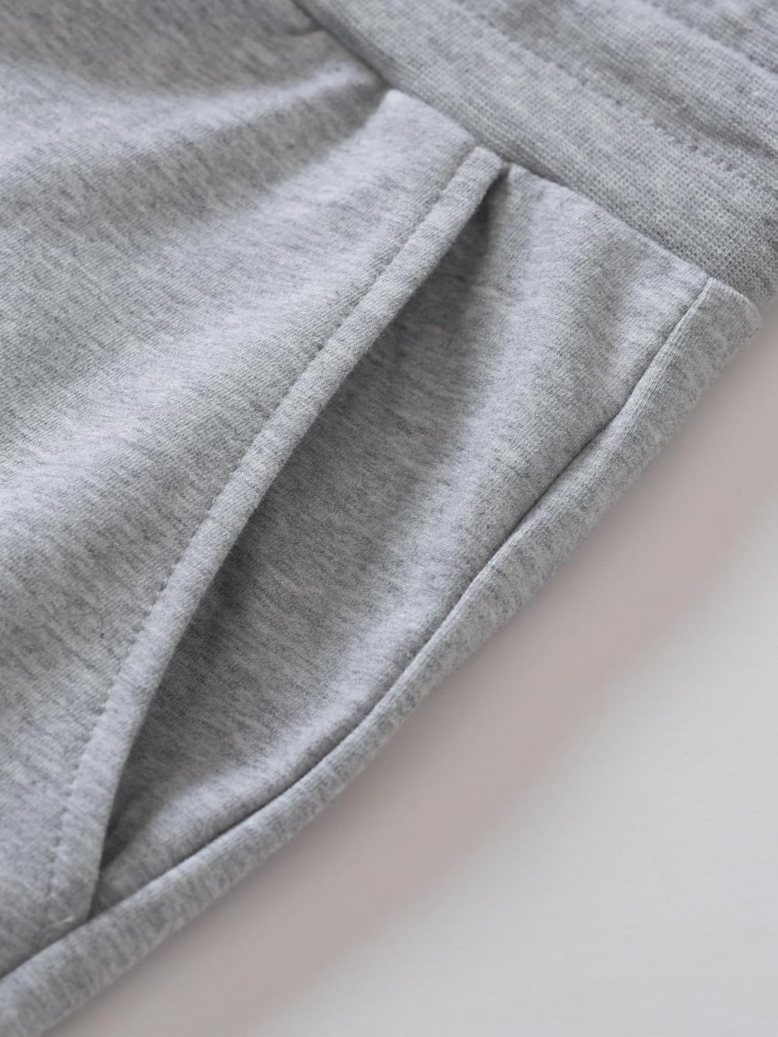 Weintee Women's Plus Size Petite Cotton Sweatpants with Pockets - Image 4