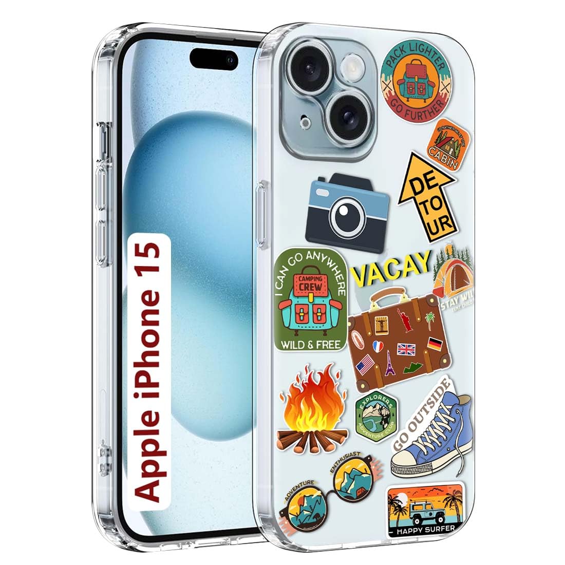Fashionury Soft Silicon Printed Designer Mobile Back Cover for Apple iPhone 15 -D3075 (B0CP244S7V) Amazon Price History, Amazon Price Tracker