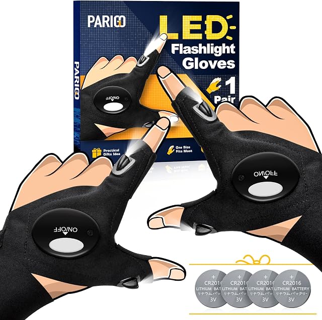 LED Flashlight Gloves