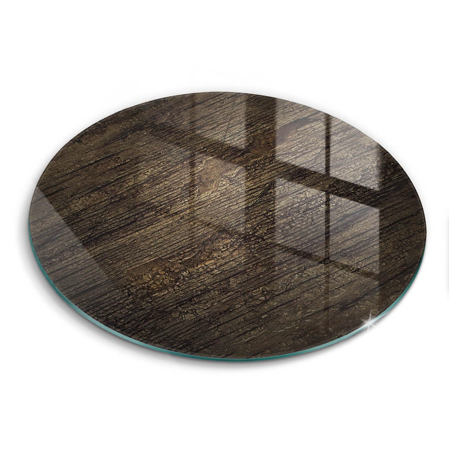 Planche à découper induction Wallfluent 40cm en matériau résistant texture bois