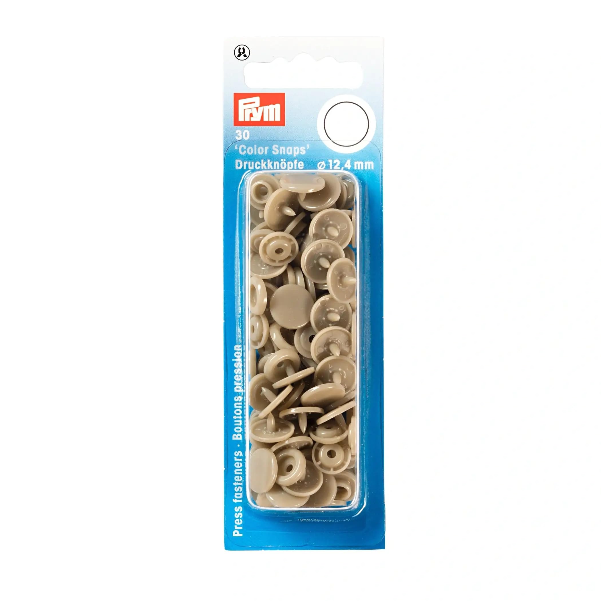 Prym Non-sew ColorSnaps 12.4 mm champagne, 393142