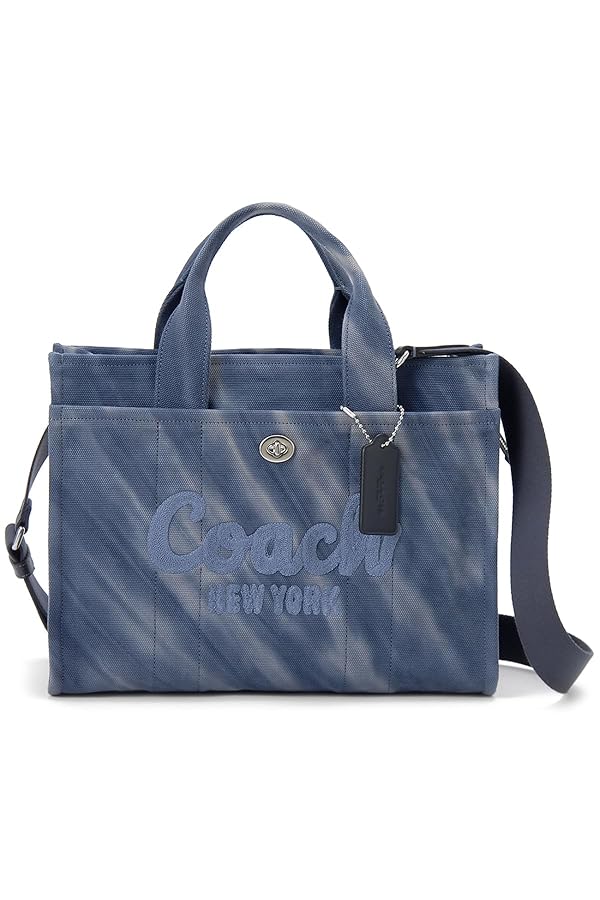 Amazon | [Coach] ハンドバッグ Cargo Tote ネイビー(Midnight