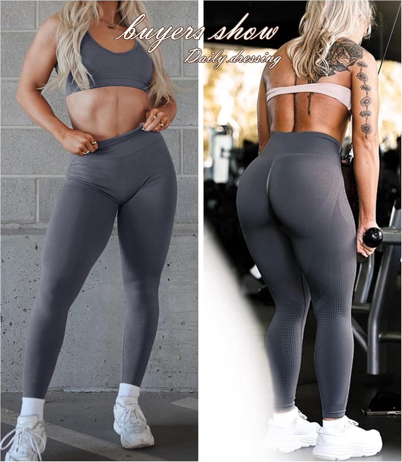 Hidden Scrunch Butt Leggings for Women Amplify Contour Seamless Yoga Pants Compression Gym Workout Booty Lifting Tights - Image 6