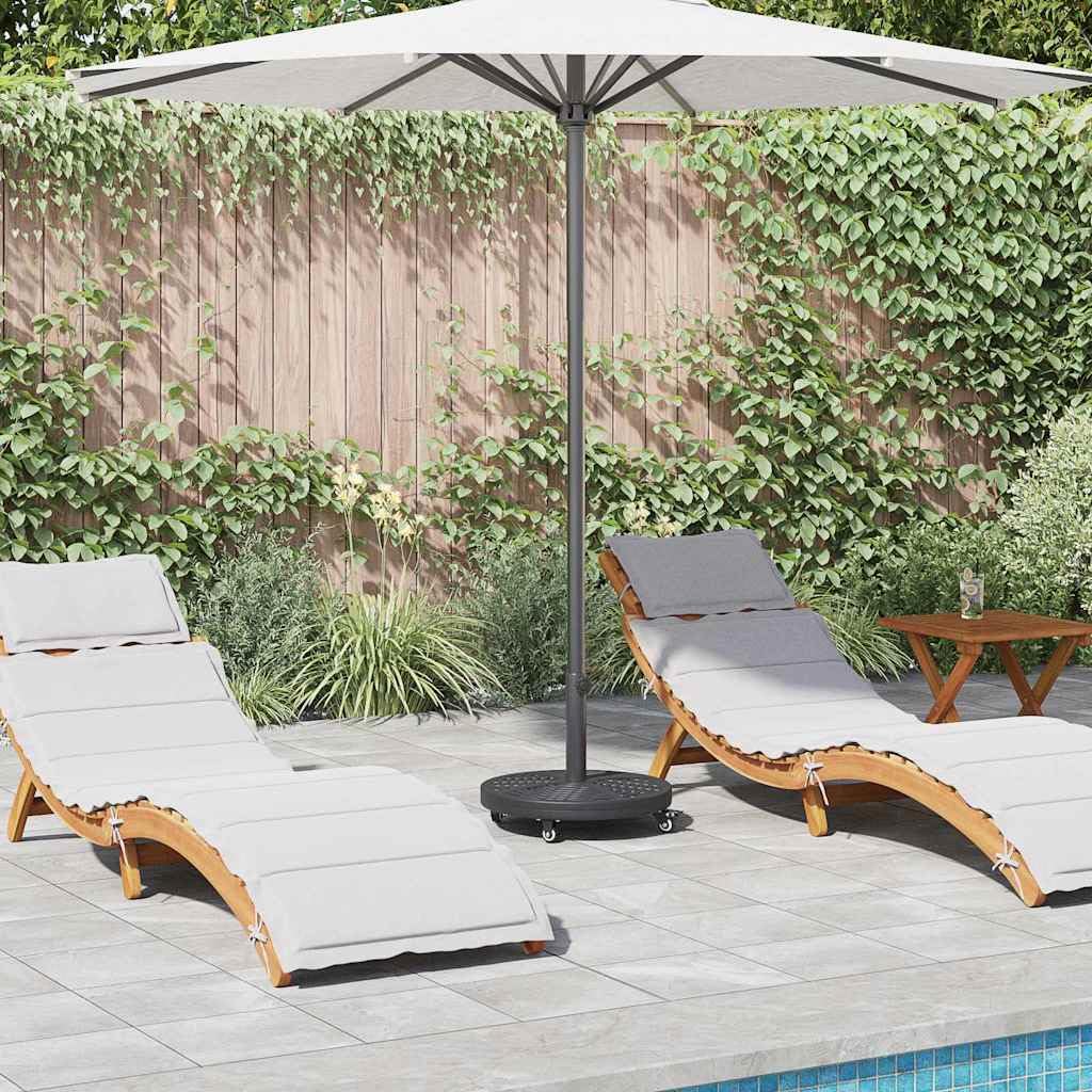 vidaXL Base de Parasol pour mâts Ø38 / 48 mm 12 kg Rond