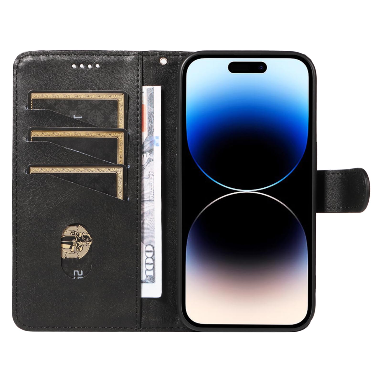 Custodia Portafoglio TORRO In Pelle Premium Per Google Pixel 8 Pro, Con Vani Per Carte E Chiusura Magnetica