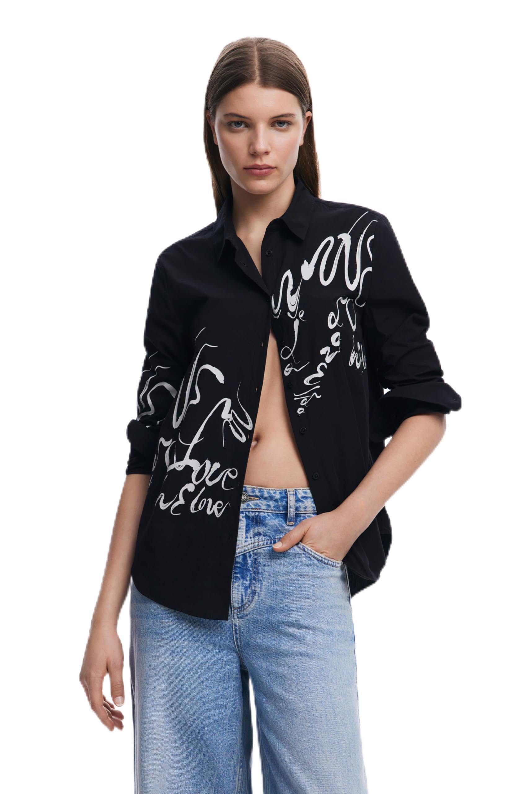 Desigual CAM_Hera, 2000 Black, XS