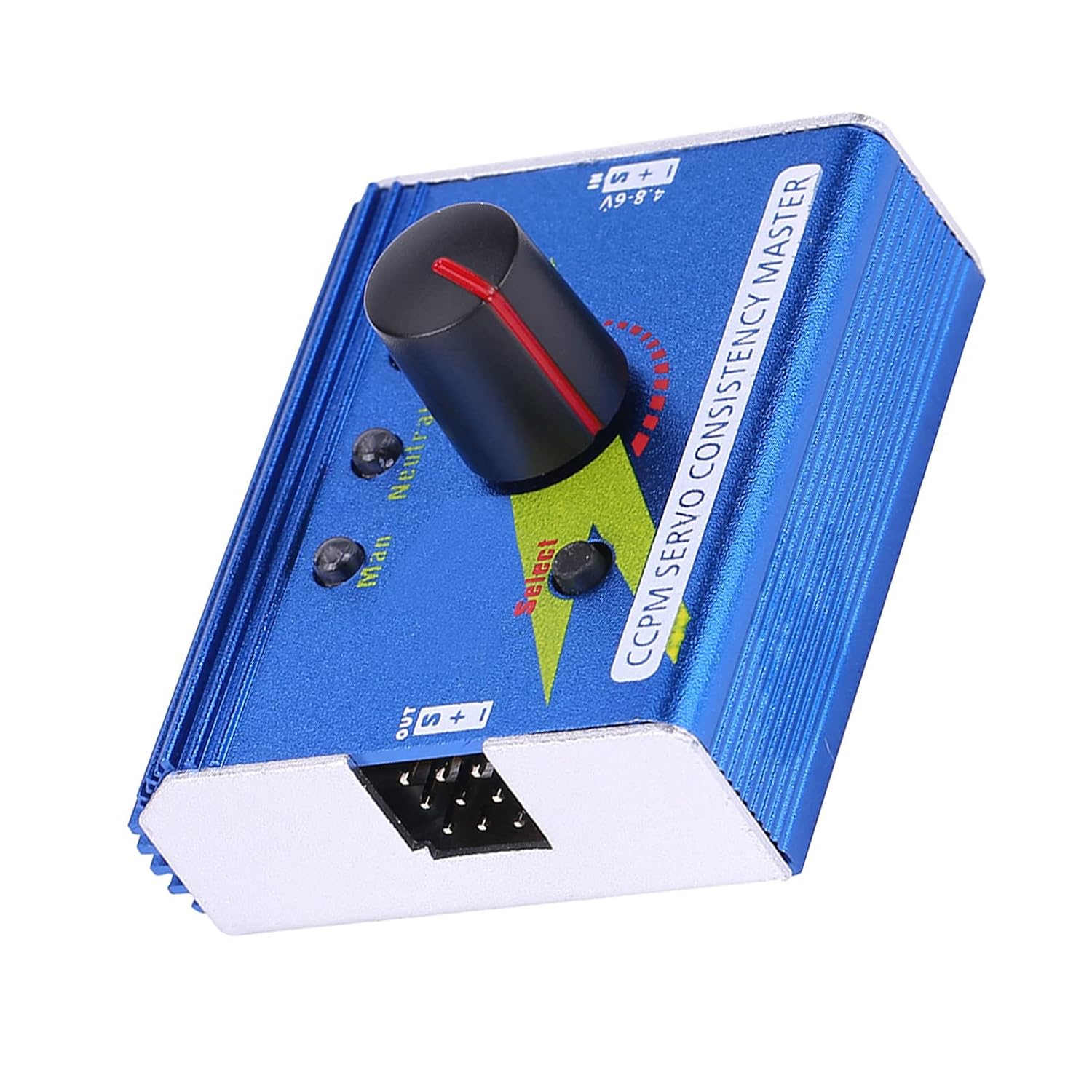 Digital Servo Tester, Accurate ESC Calibration Tool, Motor Speed Controller Checker with Digital Display for RC Modelers, Airplanes, Helicopters, Cars