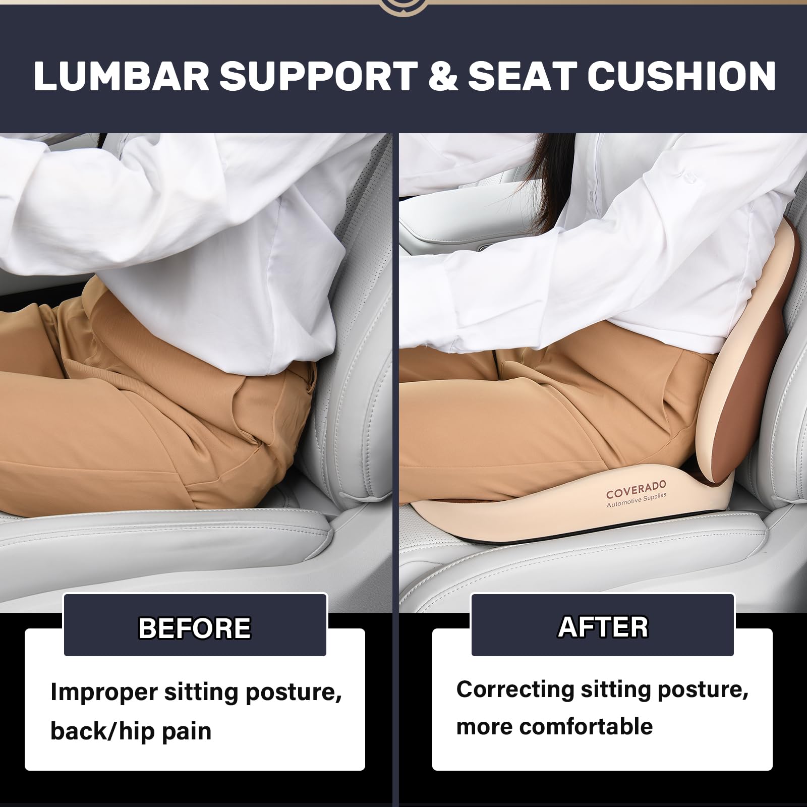 Memory Foam Cuscini Lombari Auto Cuscino Per Auto, Cuscino Di