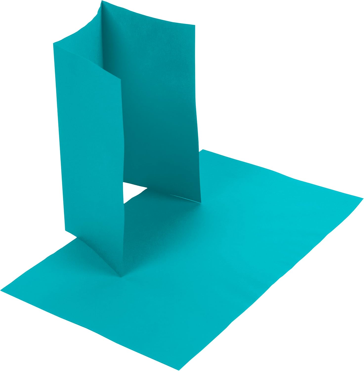 JAM PAPER Legal 65lb Cardstock - 8.5 x 14 Coverstock - 176 gsm - Sea Blue Recycled - 50 Sheets/Pack