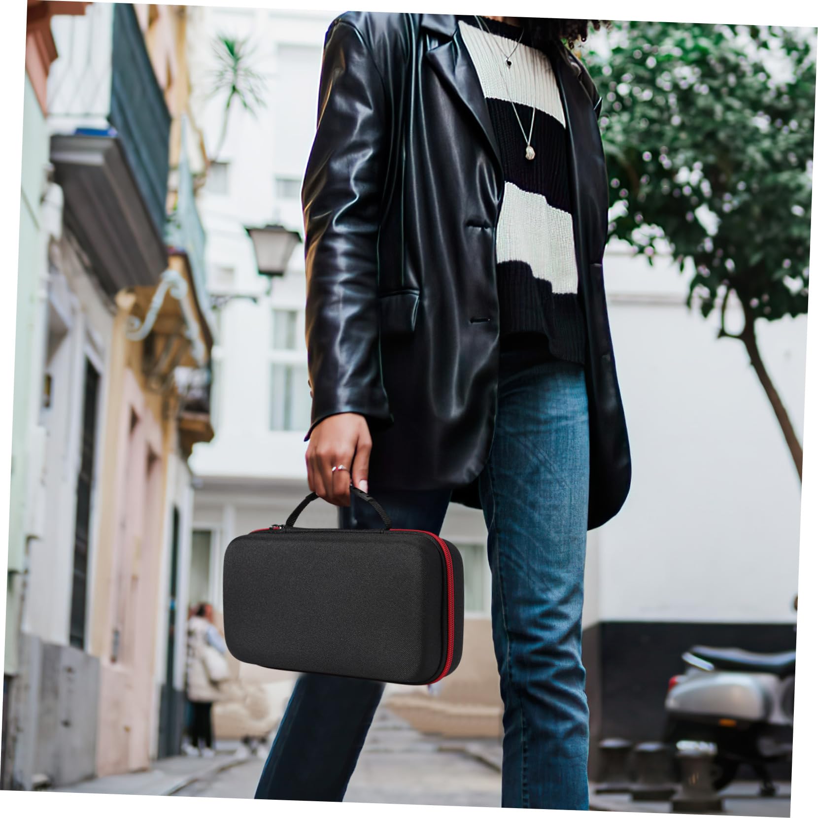 Toyvian Scatola borsa per microfono custodia microfono Custodia per microfono custodia per organizer da viaggio borse portaoggetti per il viaggio borsa da viaggio valigia dj