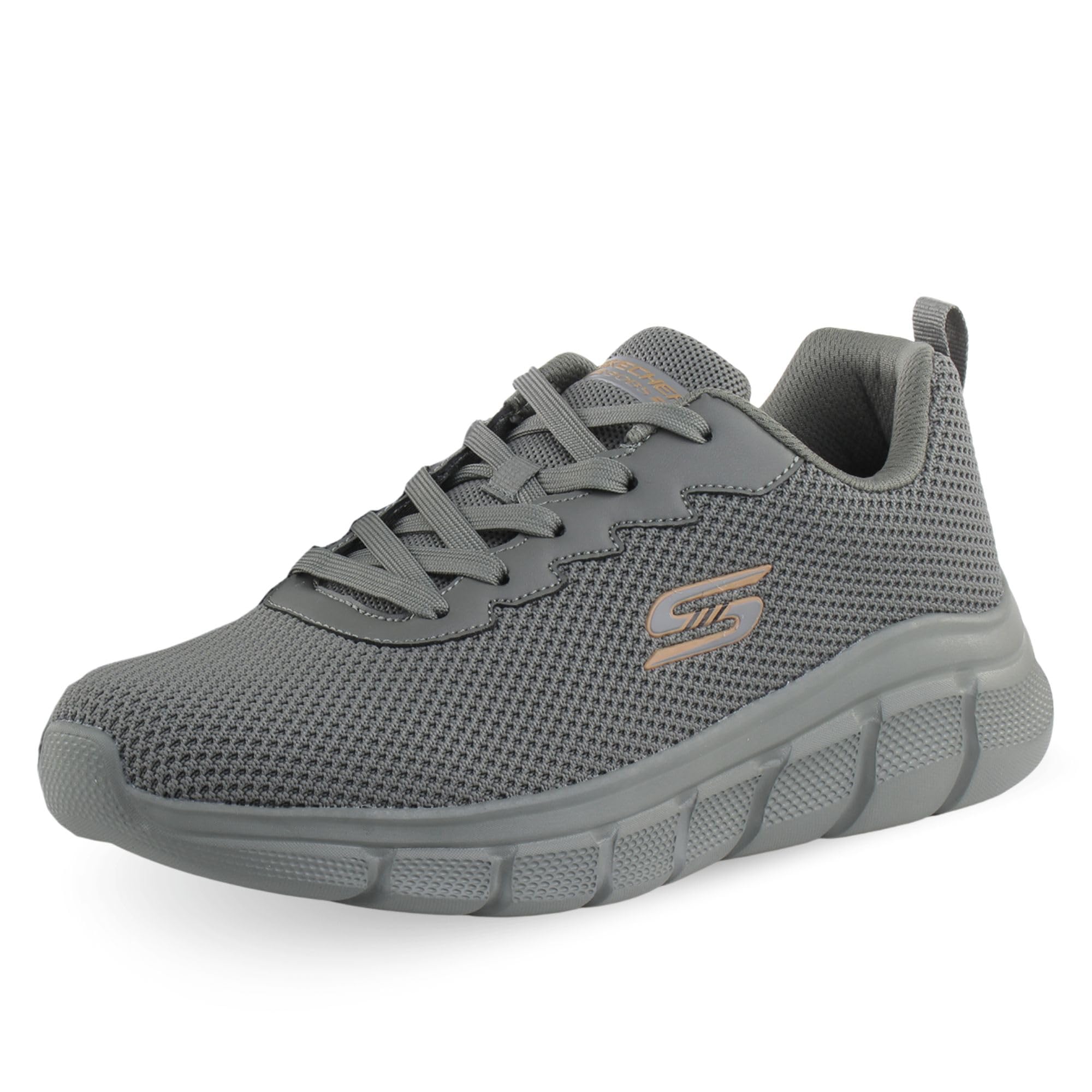 Skechers Scarpe Sportive Bobs Sport B Flex - Chill Edge Codice 118106-OLV Verde Uomo