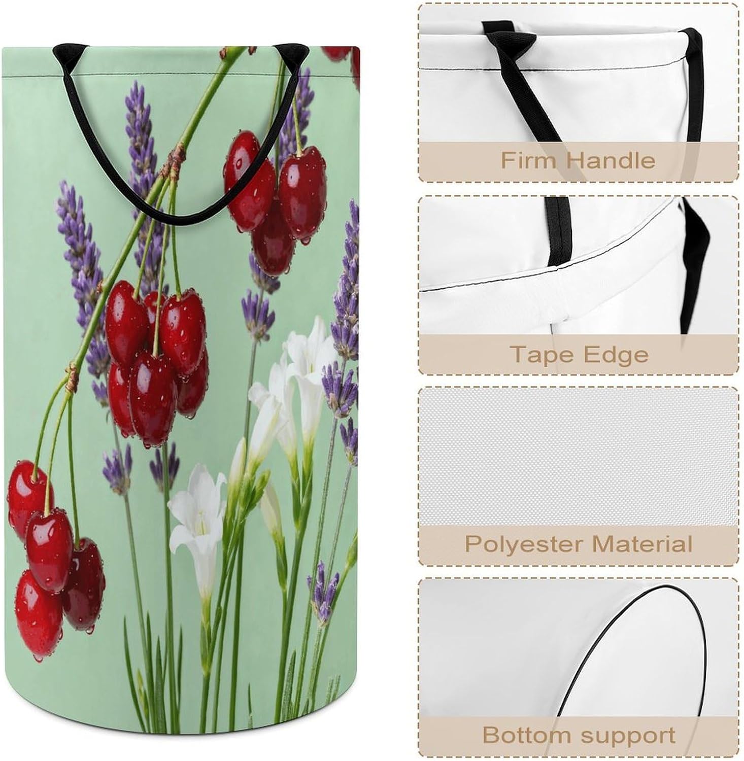 Dirty Clothes Basket Extra Large 110l Open Top Laundry Hamper With Portable Carry Handles, Foldable Waterproof Clothes Basket Spacious Laundry Bag For Bedroom Bathroom Laundry Room Dorm