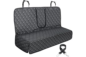 URPOWER Waterproof Pet Seat Cover for Back Seat Trucks