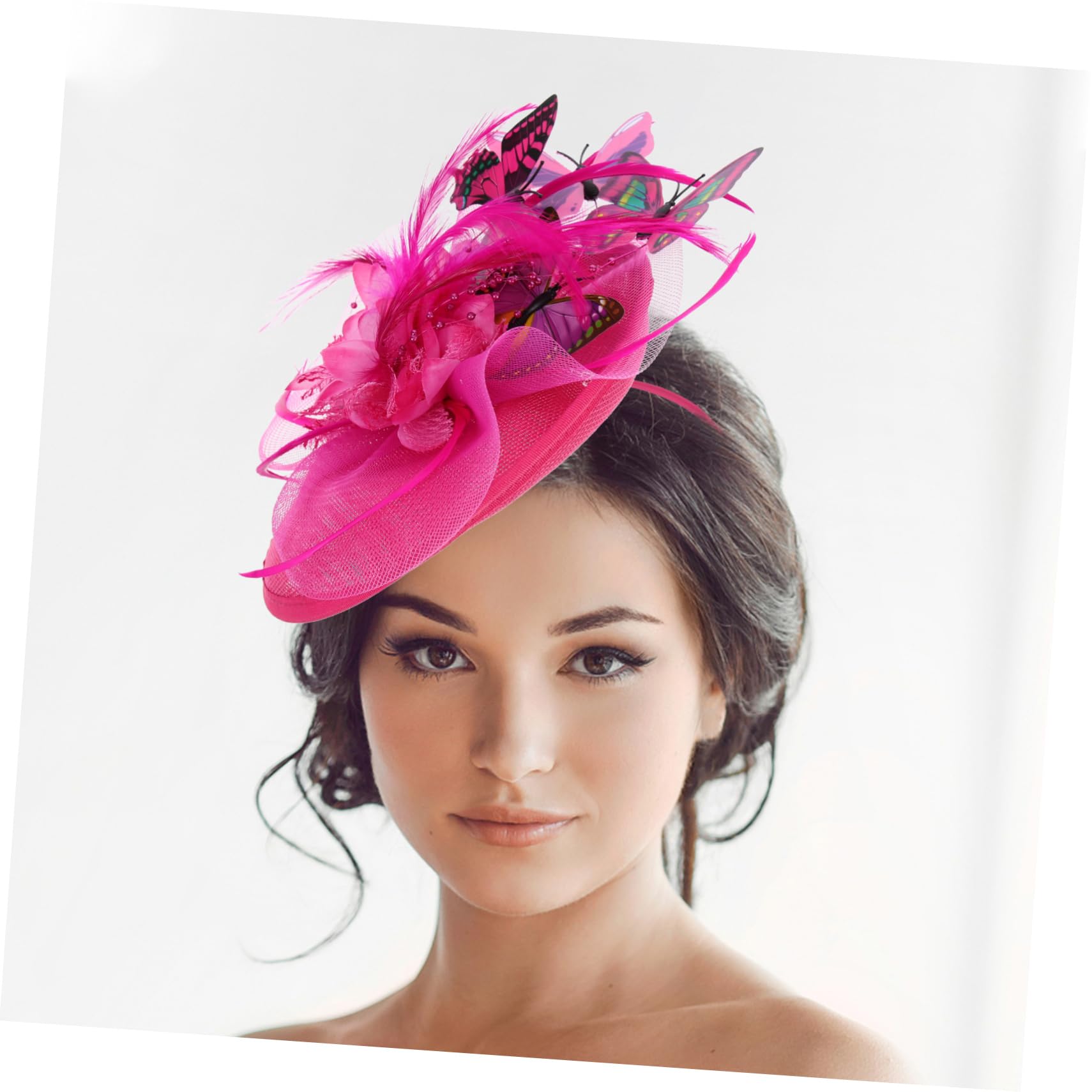 Holibanna 4piezas Sombrero Fascinator De Mujeres Diadema Para Fiestas Té y Eventos Formales Diseño y Elegante