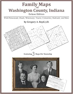 Family Maps of Washington County, Indiana