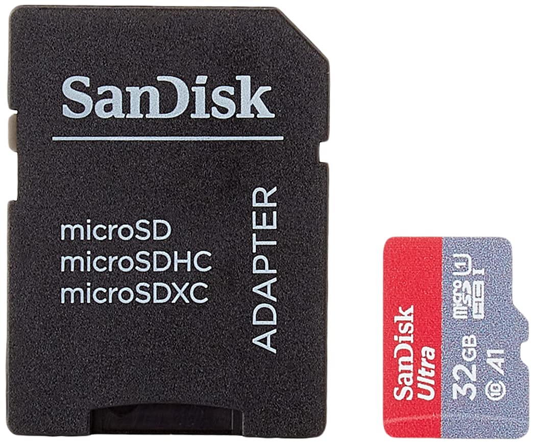SanDisk Ultra Scheda MicroSDHC 32 GB Per Android – Classe 10, Fino A 48 MB/s, Con Adattatore SD, Per Video Full HD E Foto