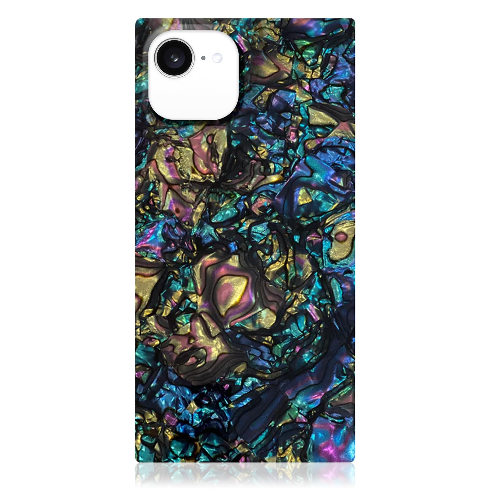 Amazon.com: FLAUNT Official Square iPhone 17e/16e/15/14/13 Case