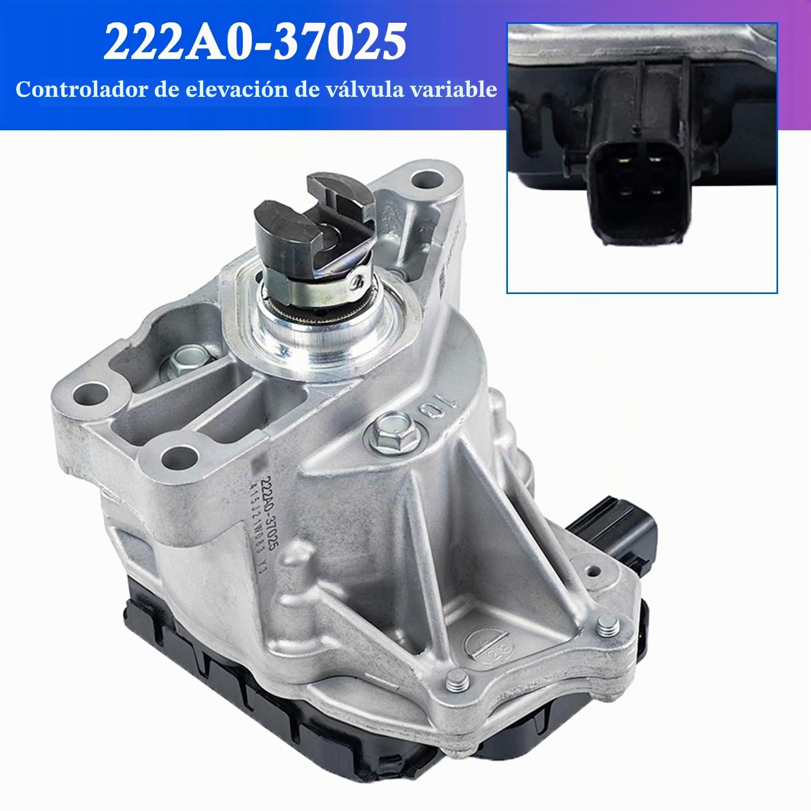 Topteng 222A0-37025 Variable Valve Lift Controller Apto para Toyota 1ZR-FE 2ZR-FE 3ZR-FE