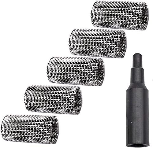 Kit de pantalla de acero inoxidable para calentador diésel, 5 unidades, 12 V, 24 V, con herramienta de reemplazo para Eberspacher Airtronic D2 D4