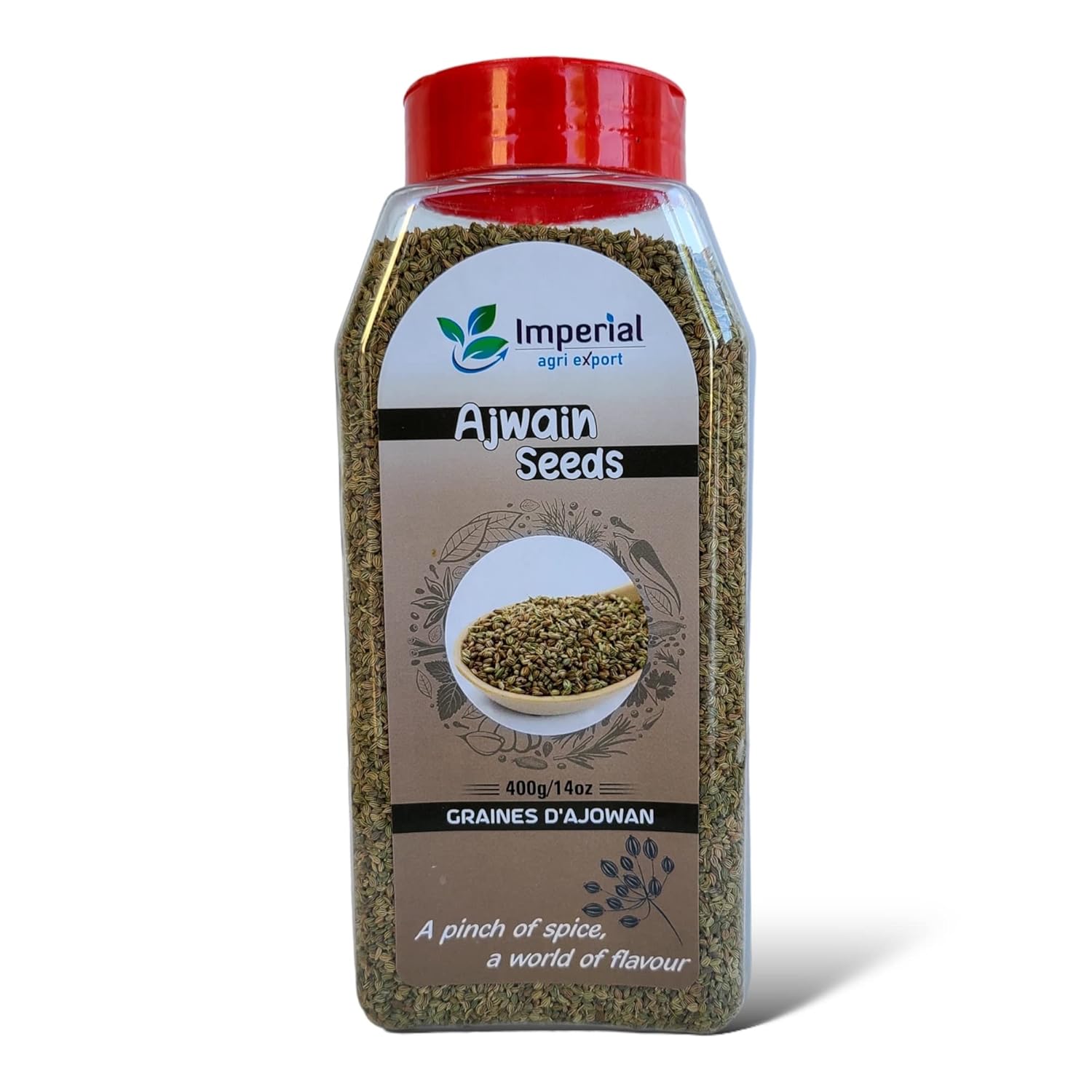 Imperial Agri Ajwain Seeds (Carom) 400g (14 oz
