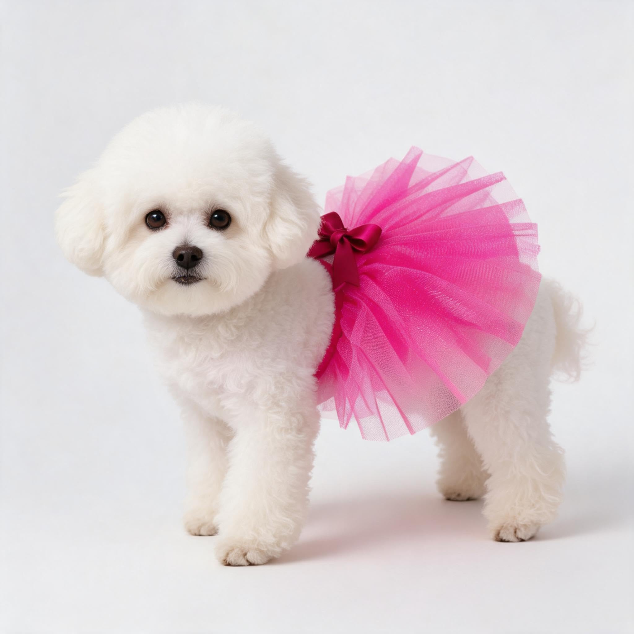 Adorable Pet Tutu Skirt Soft Breathable Mesh Party Costume for Dogs and Cats Fun Celebration Outfit Photography Dress Up