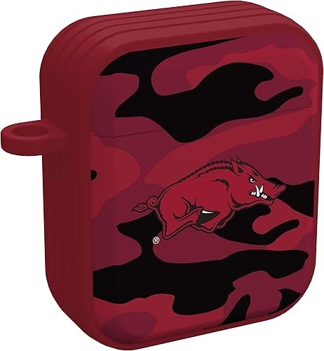 Miniatura 5 de AFFINITY BANDS Arkansas Razorbacks Camo HDX - Funda compatible con Apple AirPods Generaciones 1 y 2