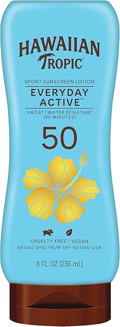 Hawaiian Tropic Insel Sport Breites Spektrum Sonnencreme SPF 50-8 Flüssigunze