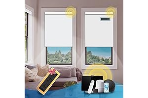 DENFOON Motorized Solar Panel Blinds: Automate Your Lighting