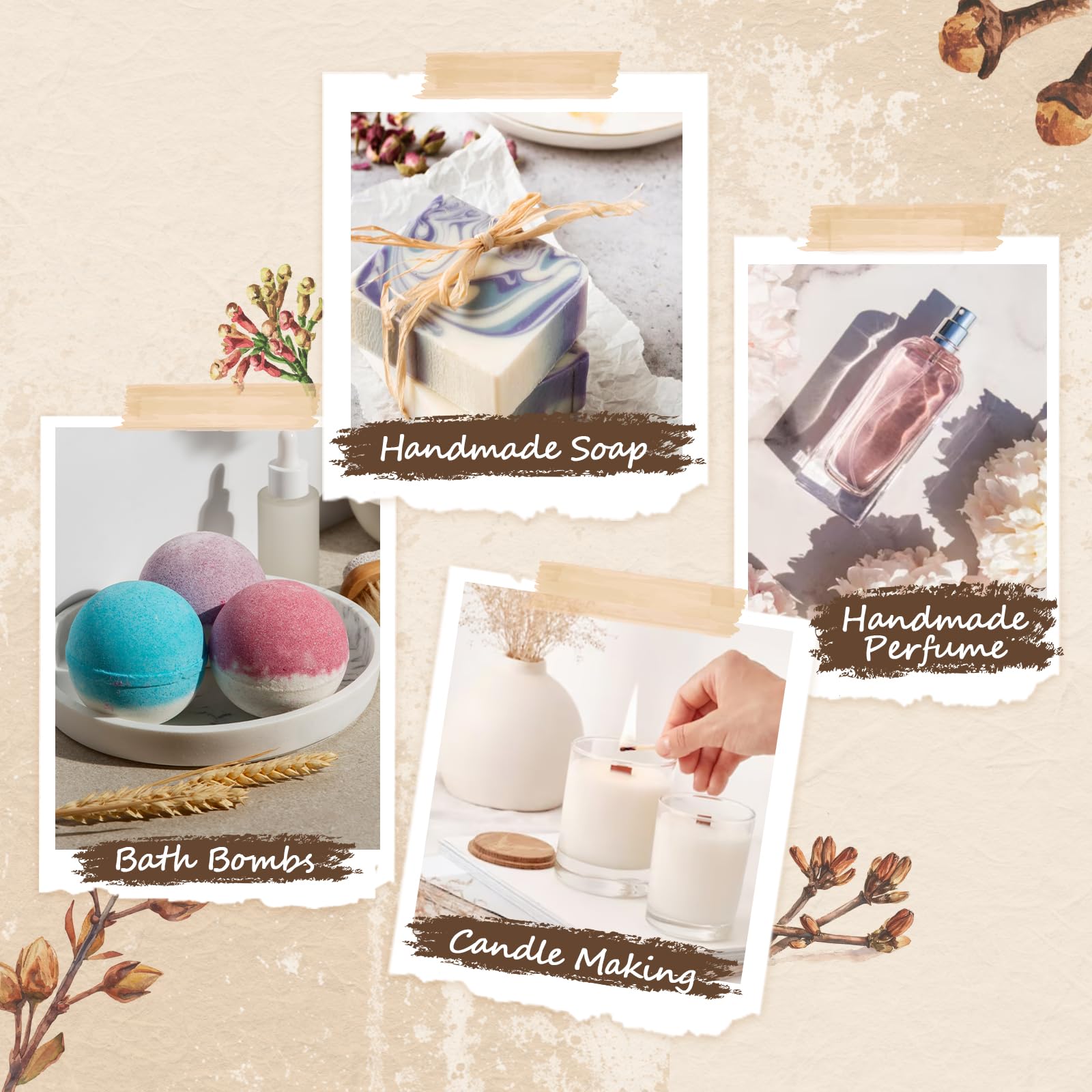 MIGCAPUT Olejek Eteryczny Goździkowy 100ML, Naturalny Olejki Aromaterapeutyczny, Oregano Premium do Dyfuzora, SPA, Masażu