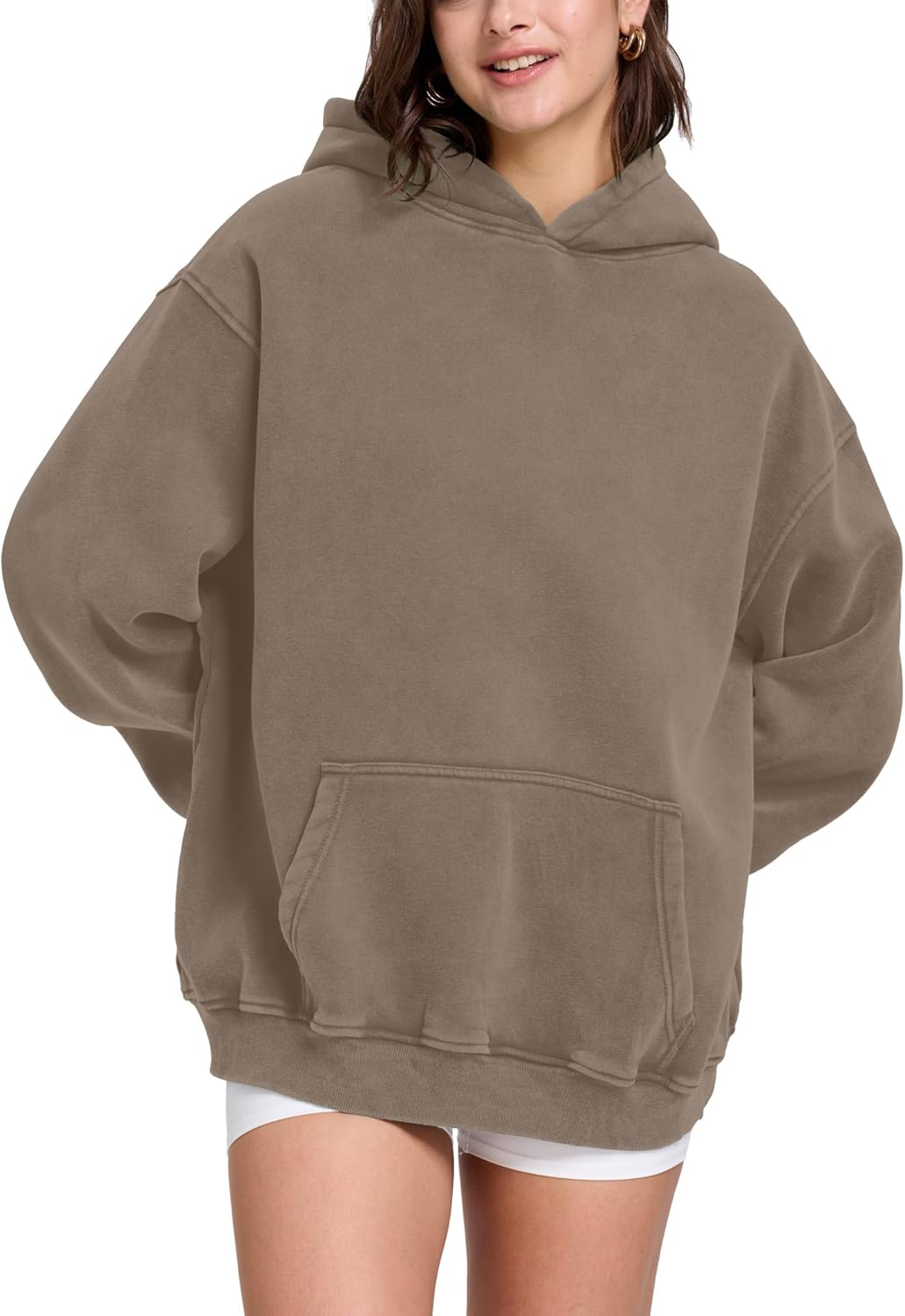 Hatant Oversized Hoodie Sweatshirts for Women Couples Heavyweight Hoodies Pullover Vintage Acid Wash Sweaters Pullover 2026 - Image 3