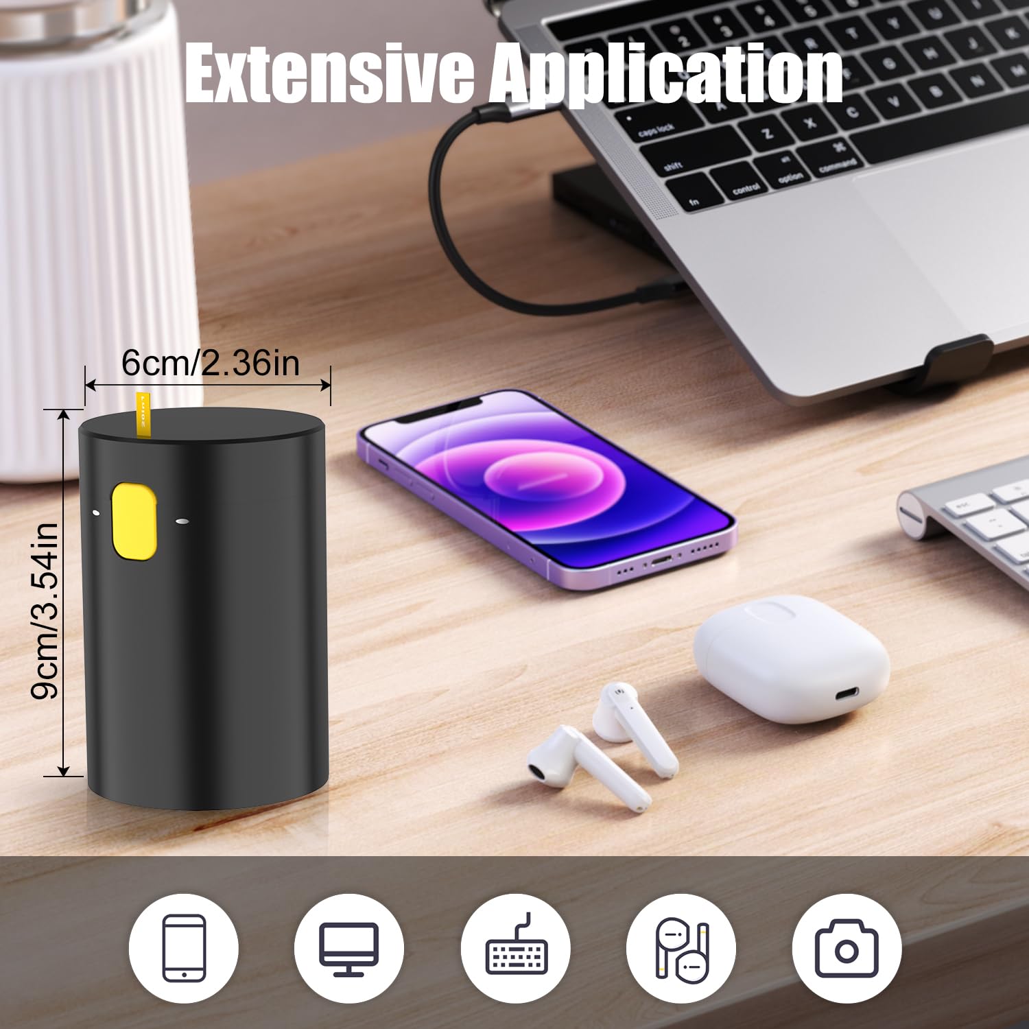 VICHYIE Zestaw do czyszczenia komputera 20 w 1, szczotka do czyszczenia klawiatury, akcesoria do słuchawek AirPods, komputer, telefon komórkowy, aparaty, zestaw do czyszczenia urządzeń elektronicznych