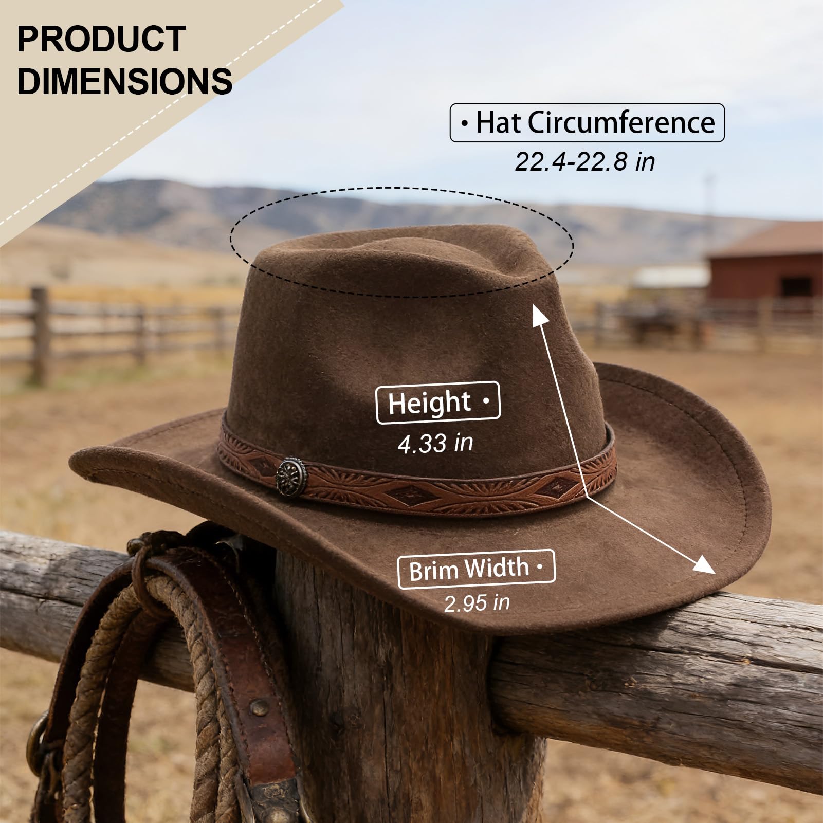 sombrero Fedora, occidental, panamá y fieltro ancho para mujeres y hombres