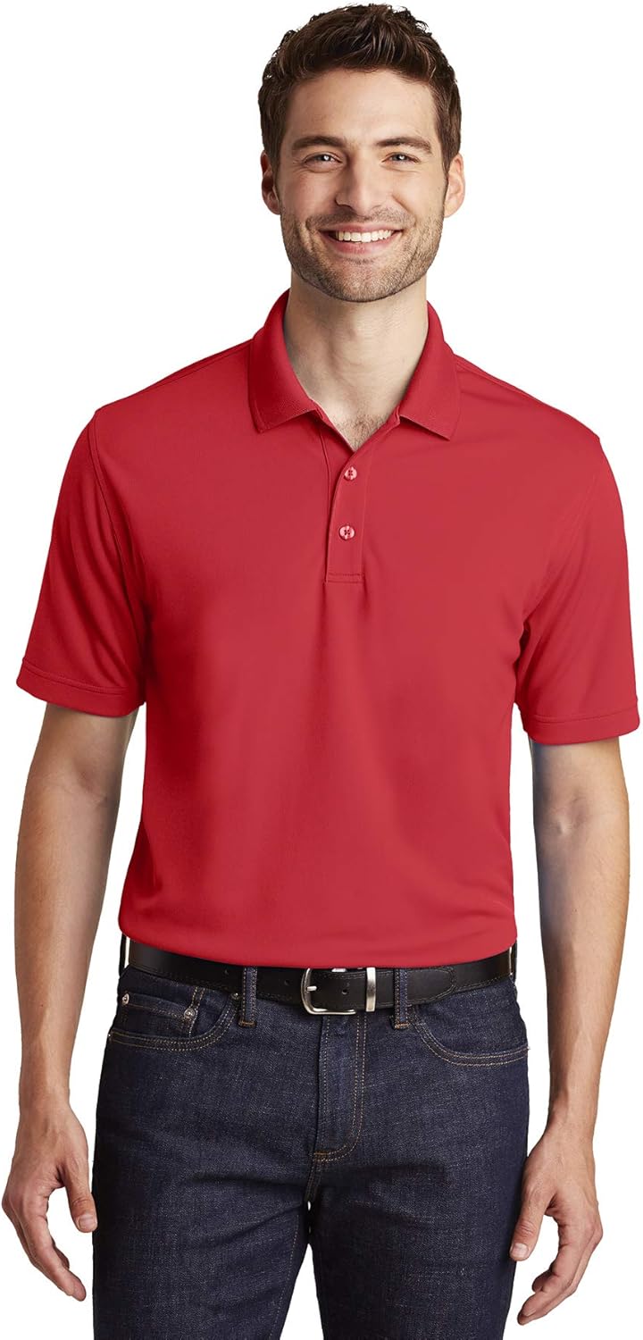 Sorority Letters Shop University of New Mexico Men's Short Sleeve Performance Polo - UNM Dry Zone UV Micro Mesh Polo