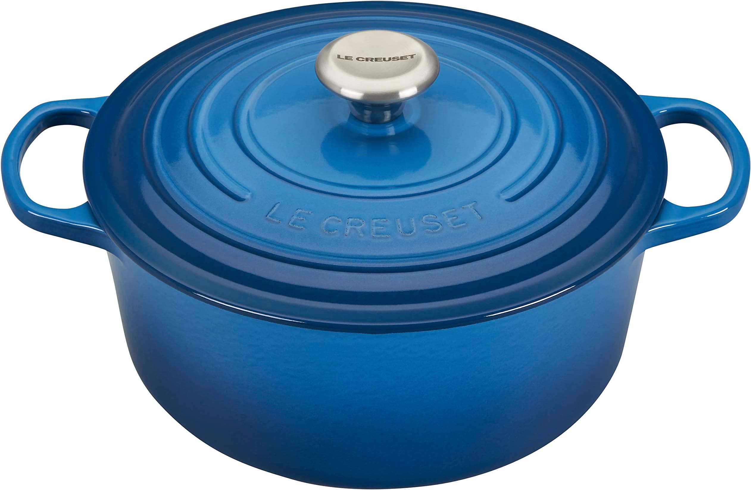 Enameled Cast Iron Signature Round Dutch Oven, 5.5 qt., Marseille