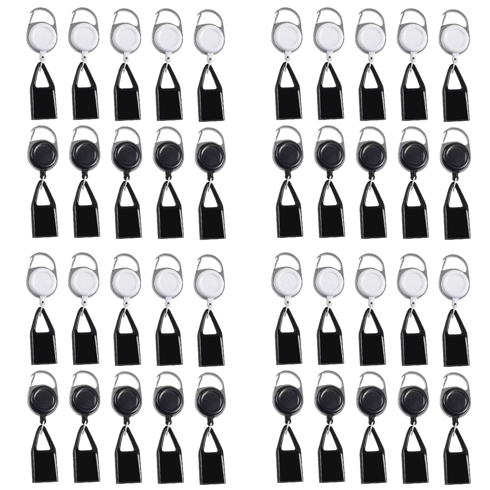 Vjsujehgy 40Pcs Silicone Lighter Holder Sleeve Clip Lighter Protective Cover Smoking Accessories with Retractable Keychain