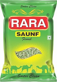 RARA Small Saunf 1kg | Premium Lucknowi Barik Fennel Seeds,Mouth Freshener
