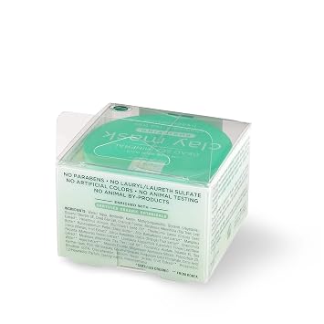 Earth Therapeutics Dead Sea Mineral Clay Mask - Charcoal & Tea Tree