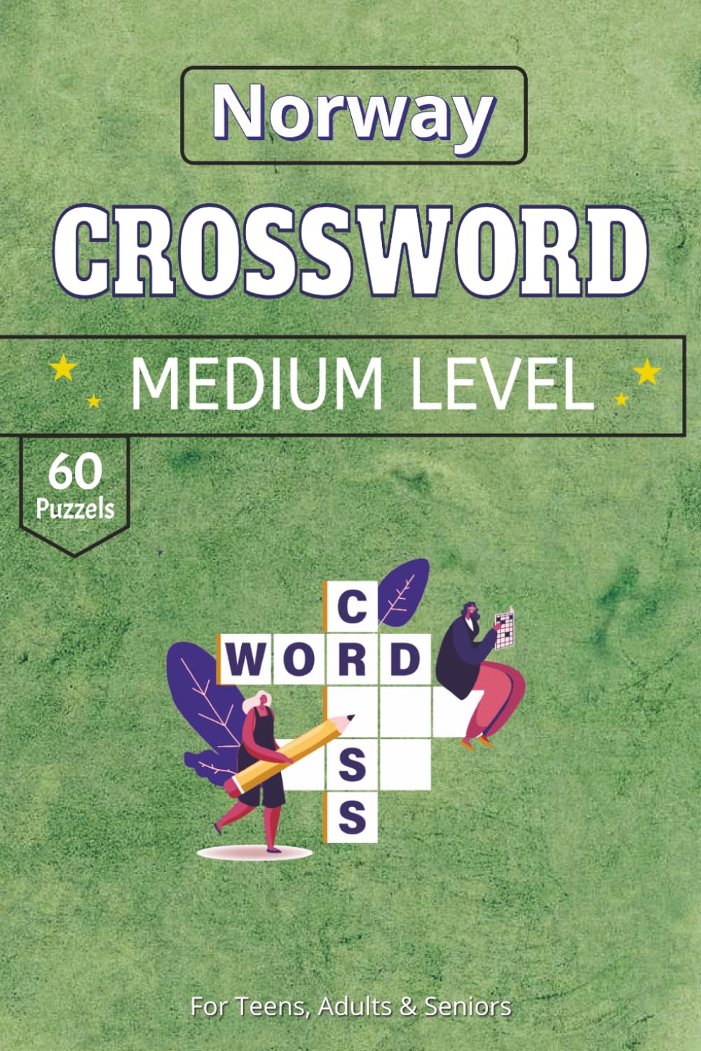Norway Crossword Puzzles Book: 60 Curated Crosswords Exploring the Lore, and Land of the North