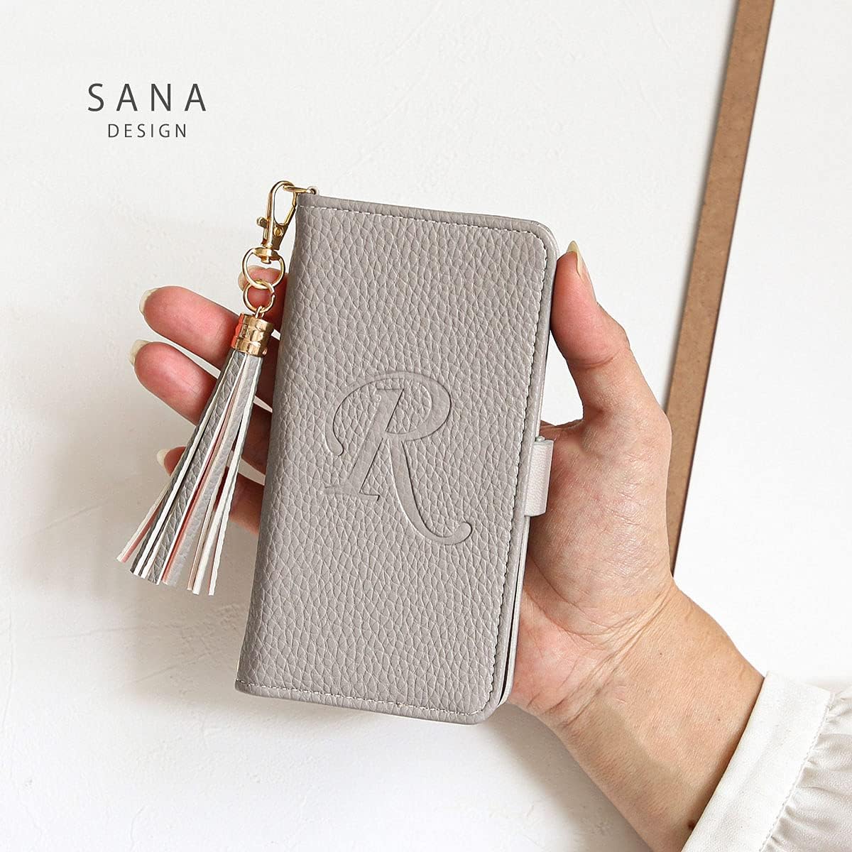 moto g24 対応 ケース 手帳型 スマホケース シンプル SANADESIGN サナデザイン フェイクレザー シンプル モト