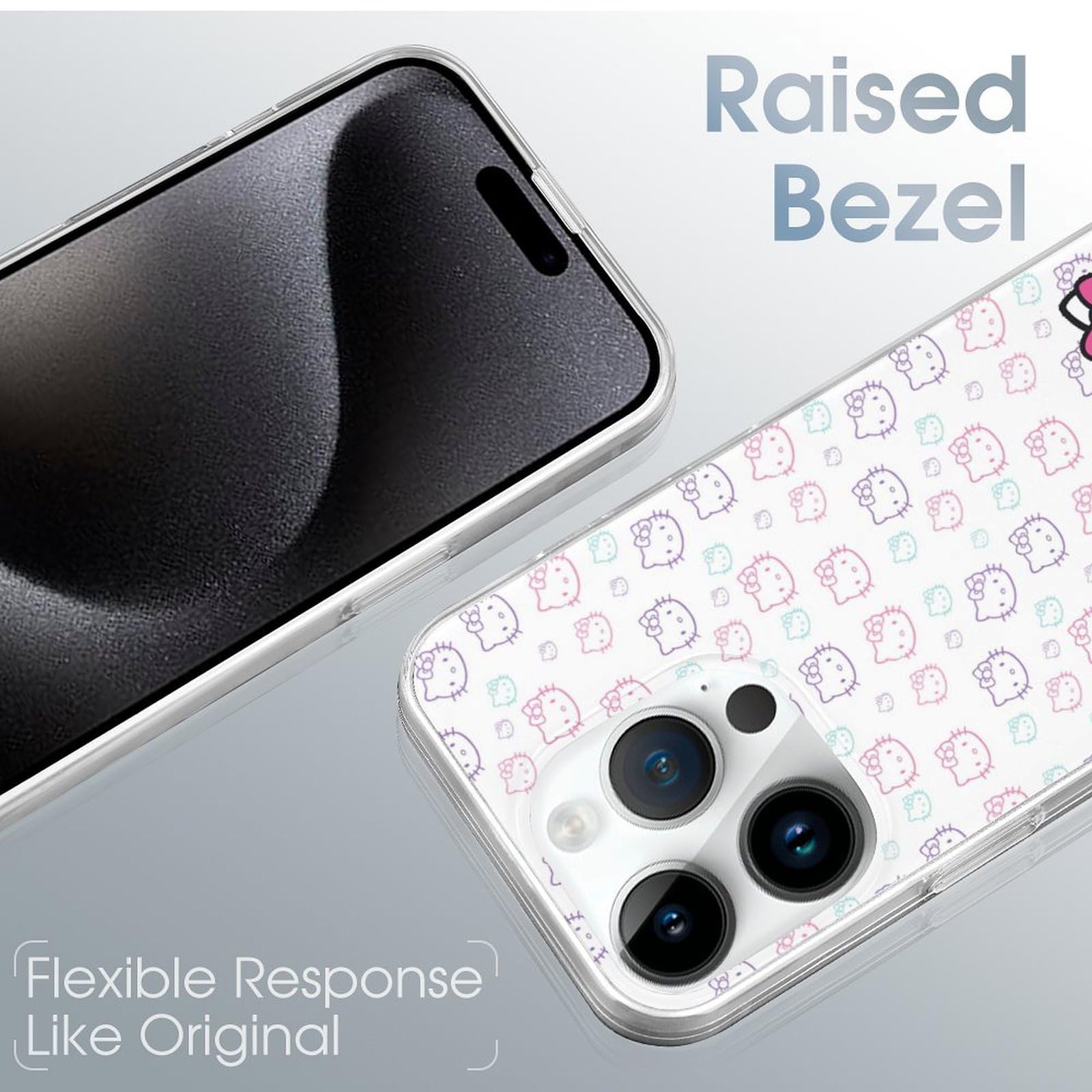 Amazon | iPhone 15 Pro ケース (アイコン)ハローキティ サンリオ