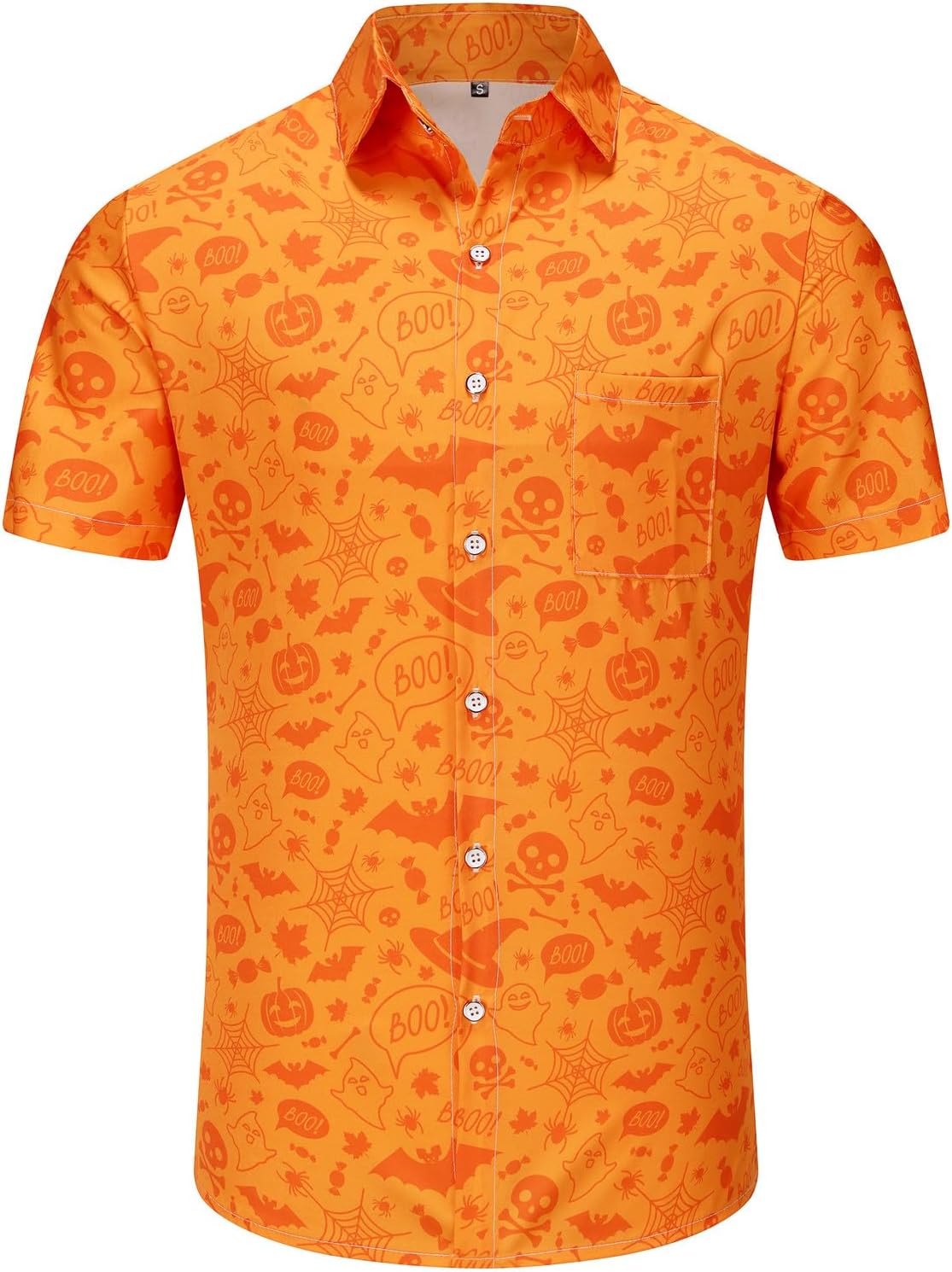 KYKU Funky Hawaiian Shirt for Men Palm Beach Shirts Tropical Vacation Clothes thumbnail