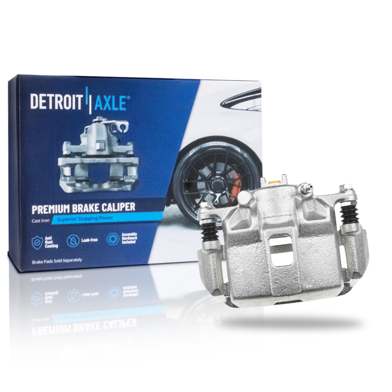 Detroit Axle - Front Left Brake Caliper for 12-15 Honda Civic 11-15 CR-Z
