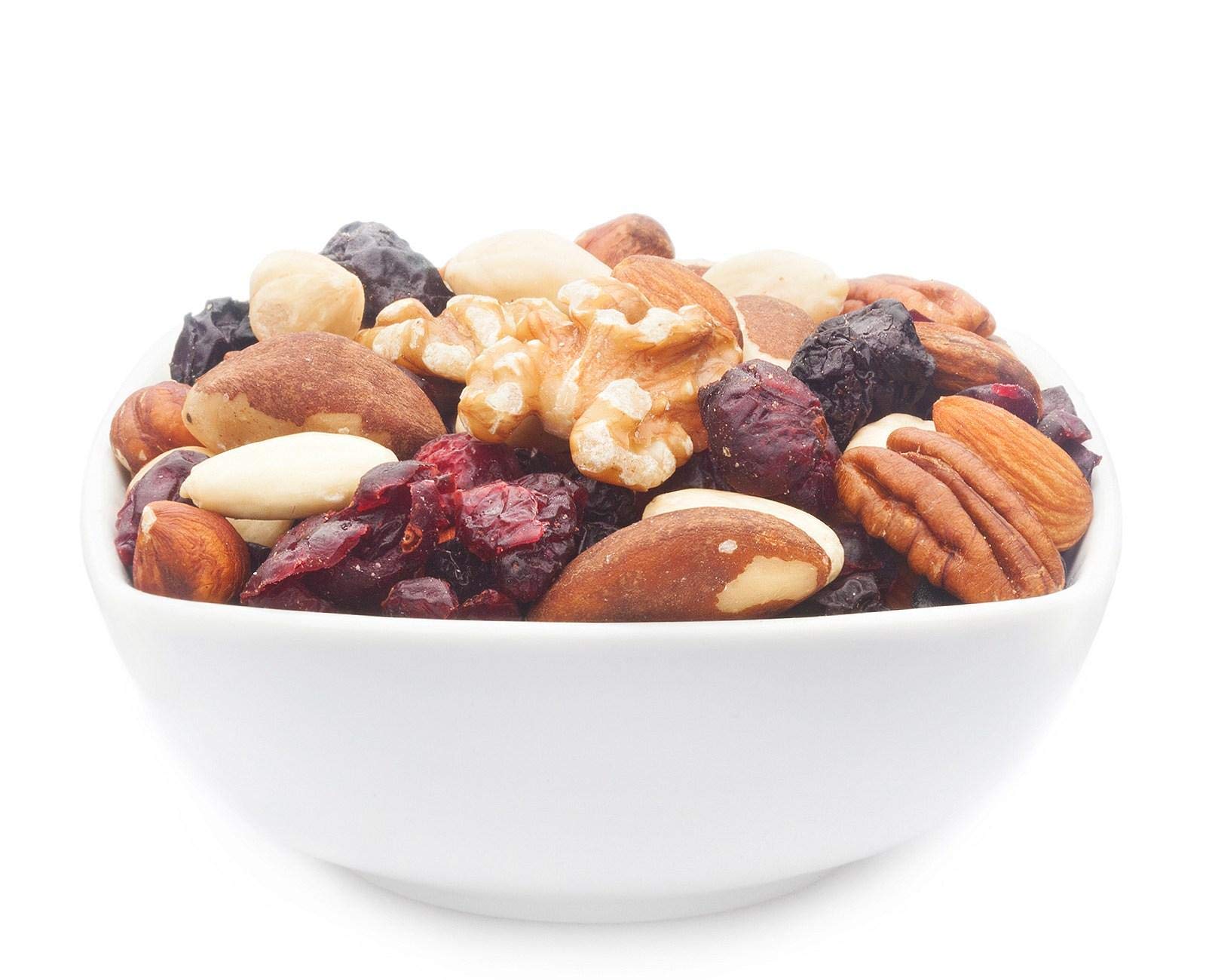 1 x 3kg Studentenfutter Premium Nussmischung mit Trockenfrüchte Haselnüsse Mandeln Paranuss Walnus Pekannuss Cranberry Blaubeere salzfrei vegetarisch