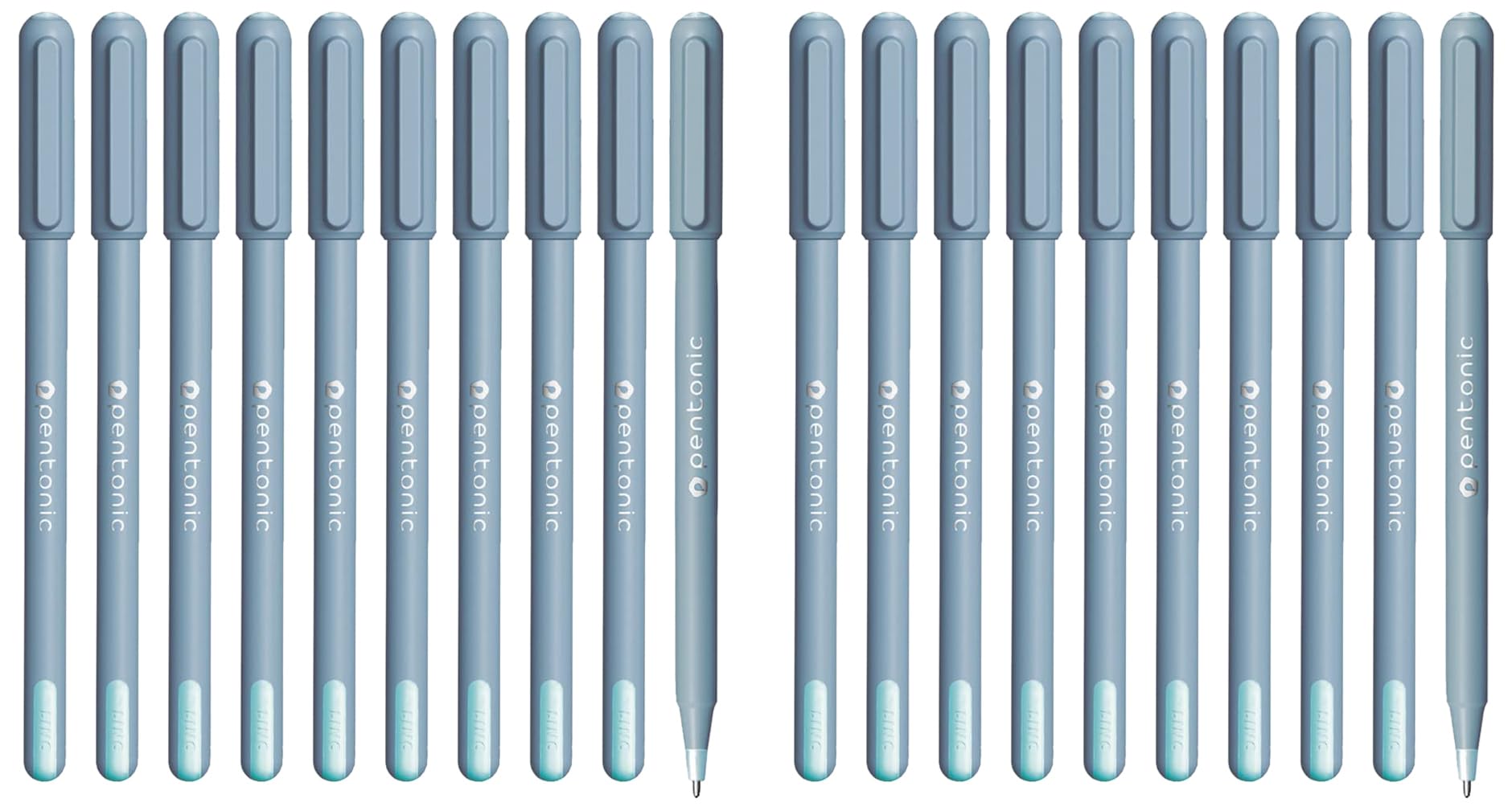 Pentonic LINC Frost Ball Point Pen (0.7mm, Blue Ink, Pack of 20)