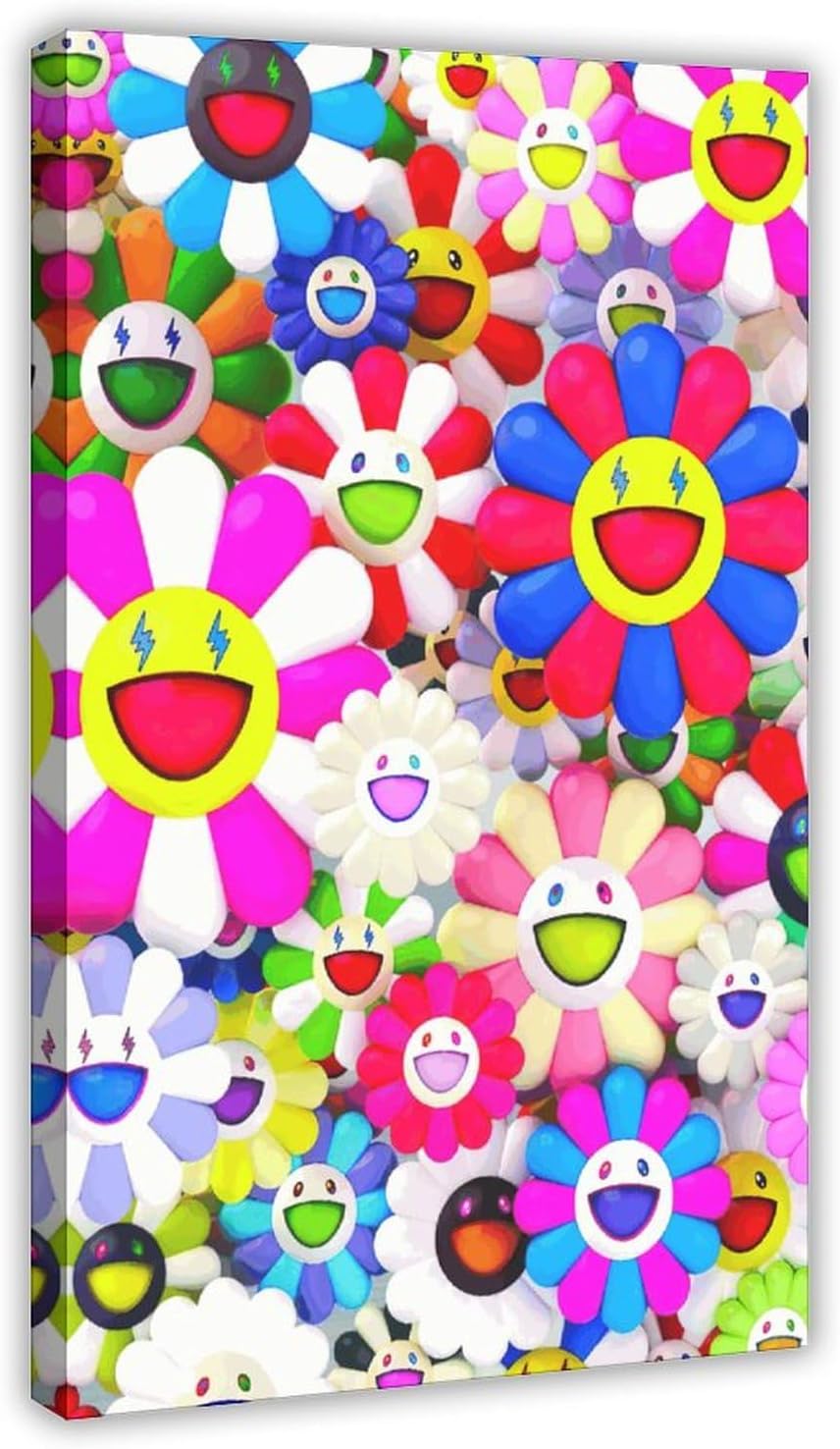 Takashi Murakami Bad Bunny Art Poster Canvas Poster Bedroom Decor Sports Landscape Office Room Decor Gift Frame-style 24x36inch(60x90cm)